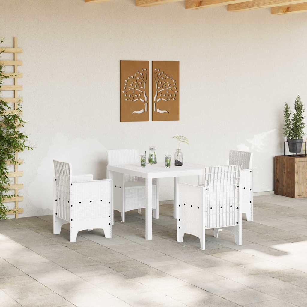 Sodo stalas Balta 100 x 100 x 73 cm poliratanas
