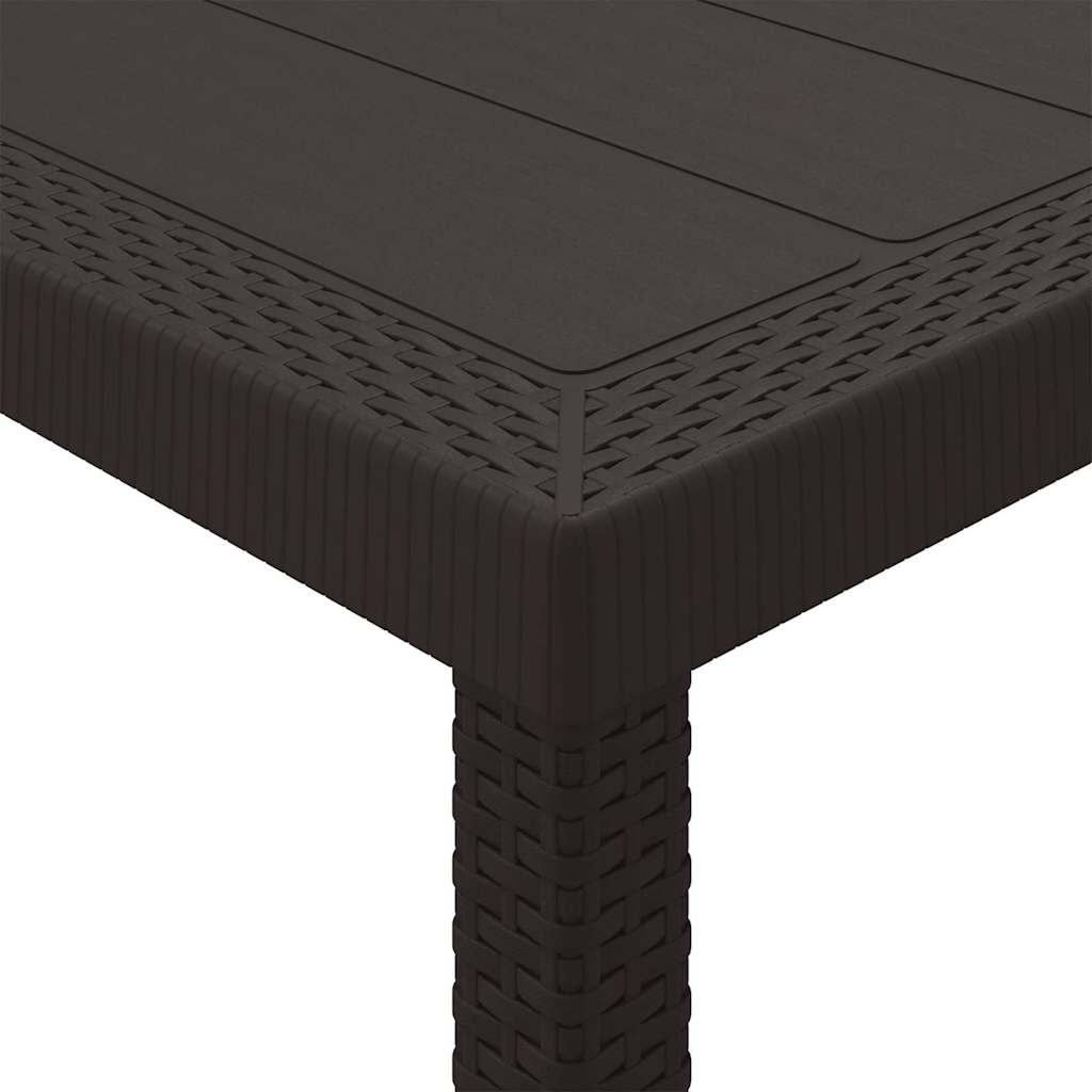 Sodo stalas Ruda 250 x 100 x 73 cm poliratanas