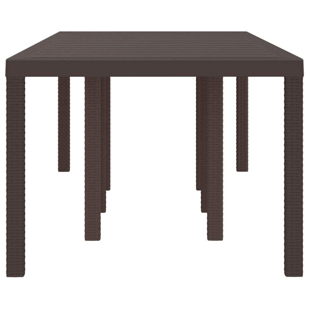 Sodo stalas Ruda 250 x 100 x 73 cm poliratanas