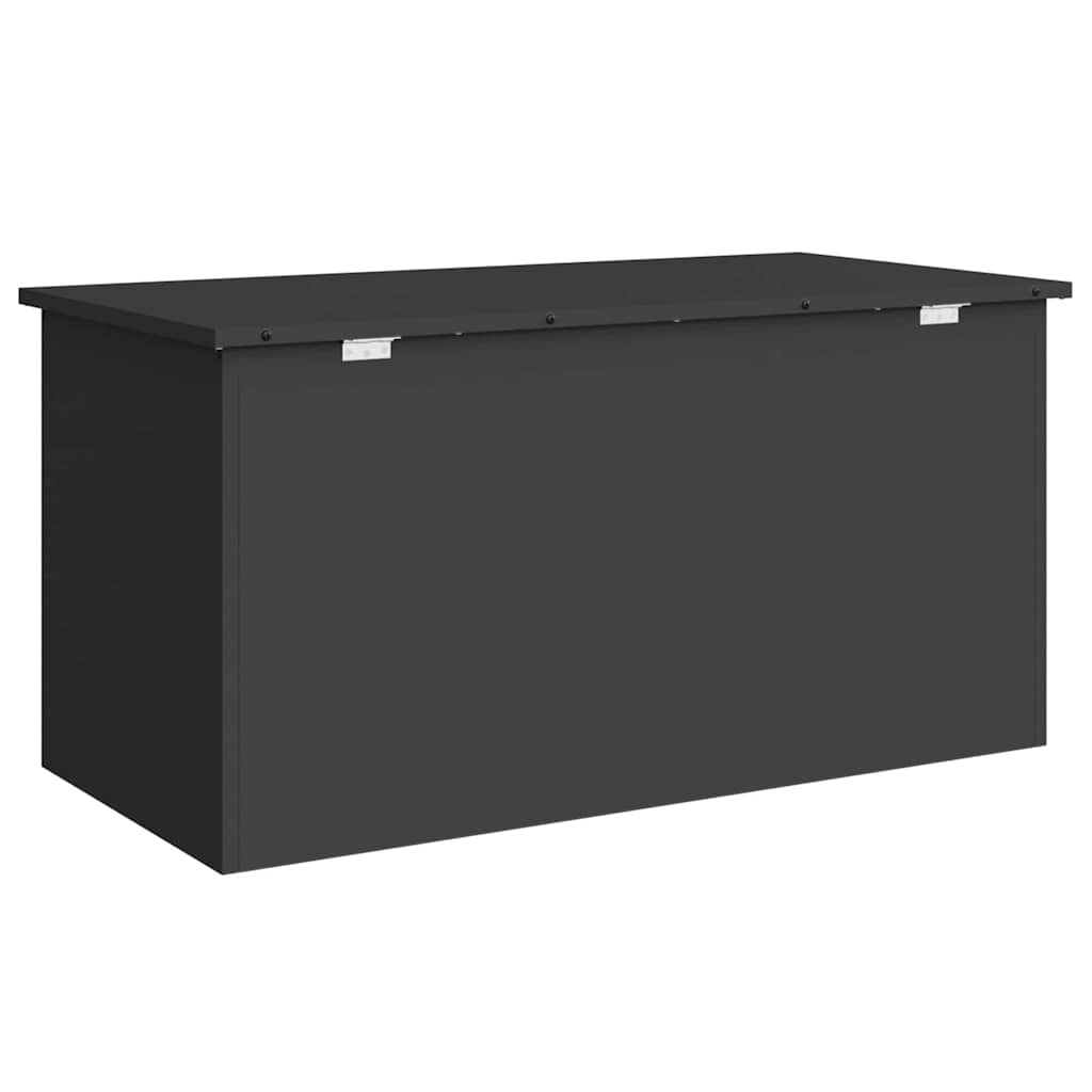 Āra uzglabāšanas kaste Melna 100 x 50,5 x 50 cm Tērauds