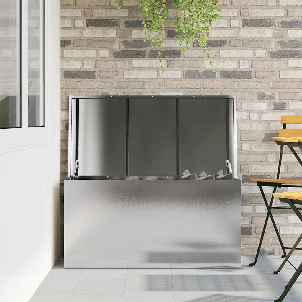 Lauko saugojimo dėžė Sidabro 100 x 50,5 x 50 cm Plienas