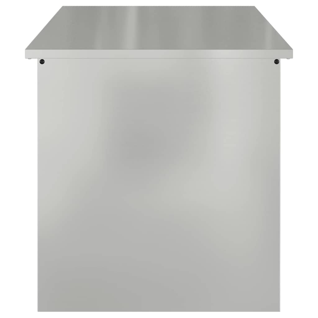 Āra uzglabāšanas kaste Sudrabs 100 x 50,5 x 50 cm Tērauds