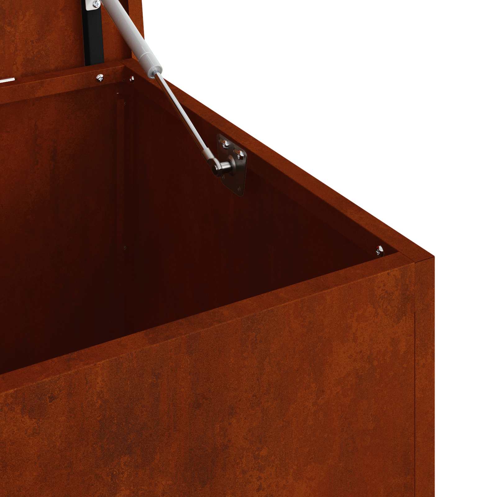 Sodo saugojimo pagalvių dėžė Galvanizuotas plienas 220 L