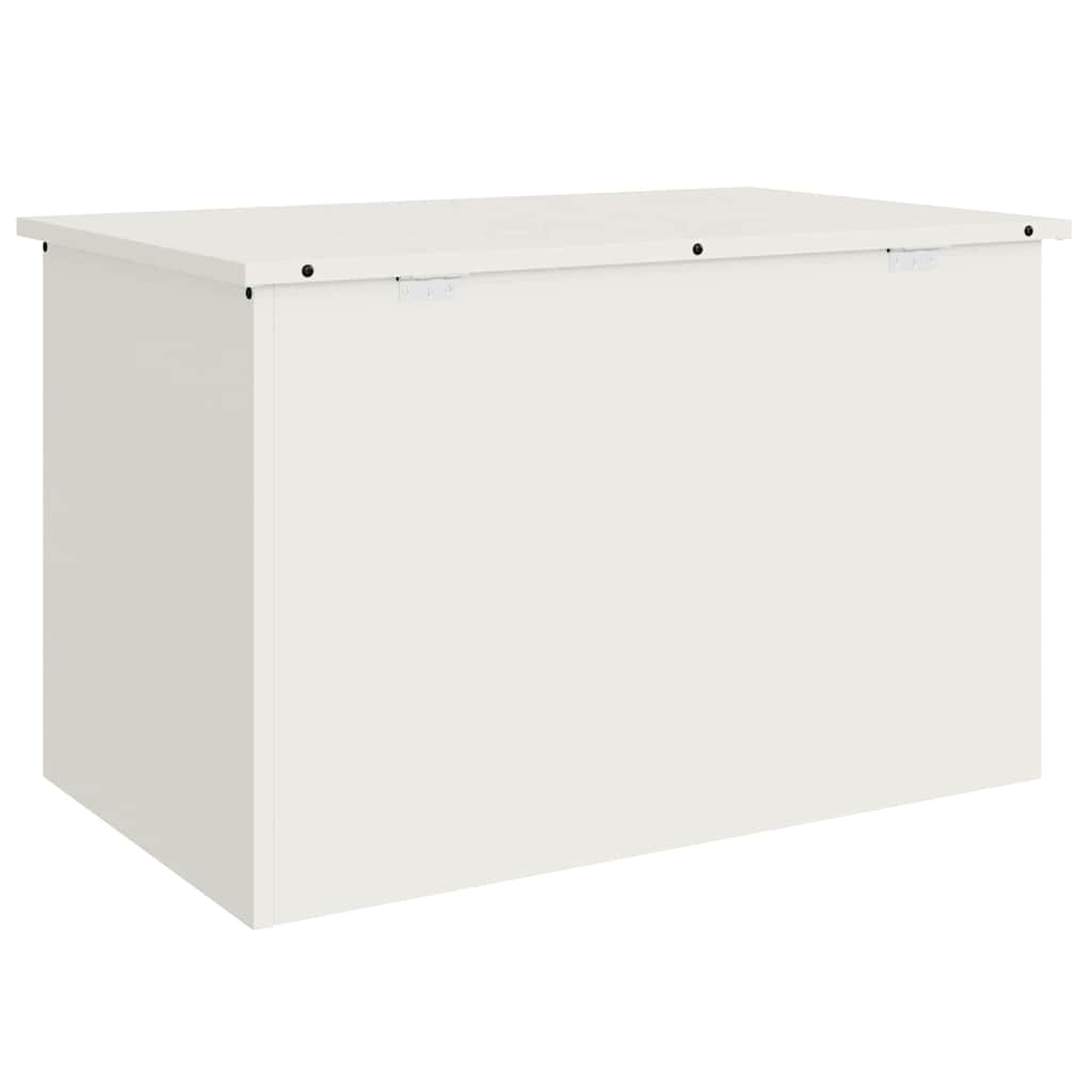 Lauko saugojimo dėžė Balta 80 x 50,5 x 50 cm Plienas