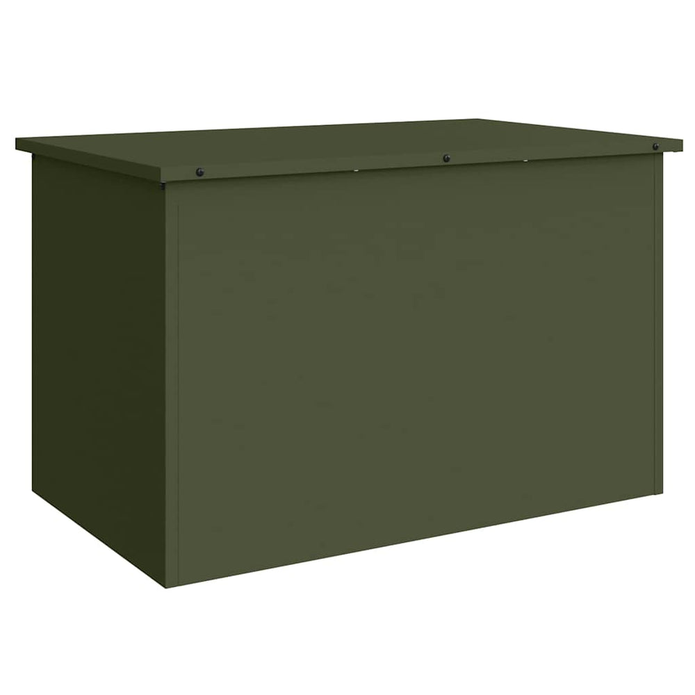 Lauko saugojimo dėžė Alyvuogių žalia 80 x 50,5 x 50 cm Plienas