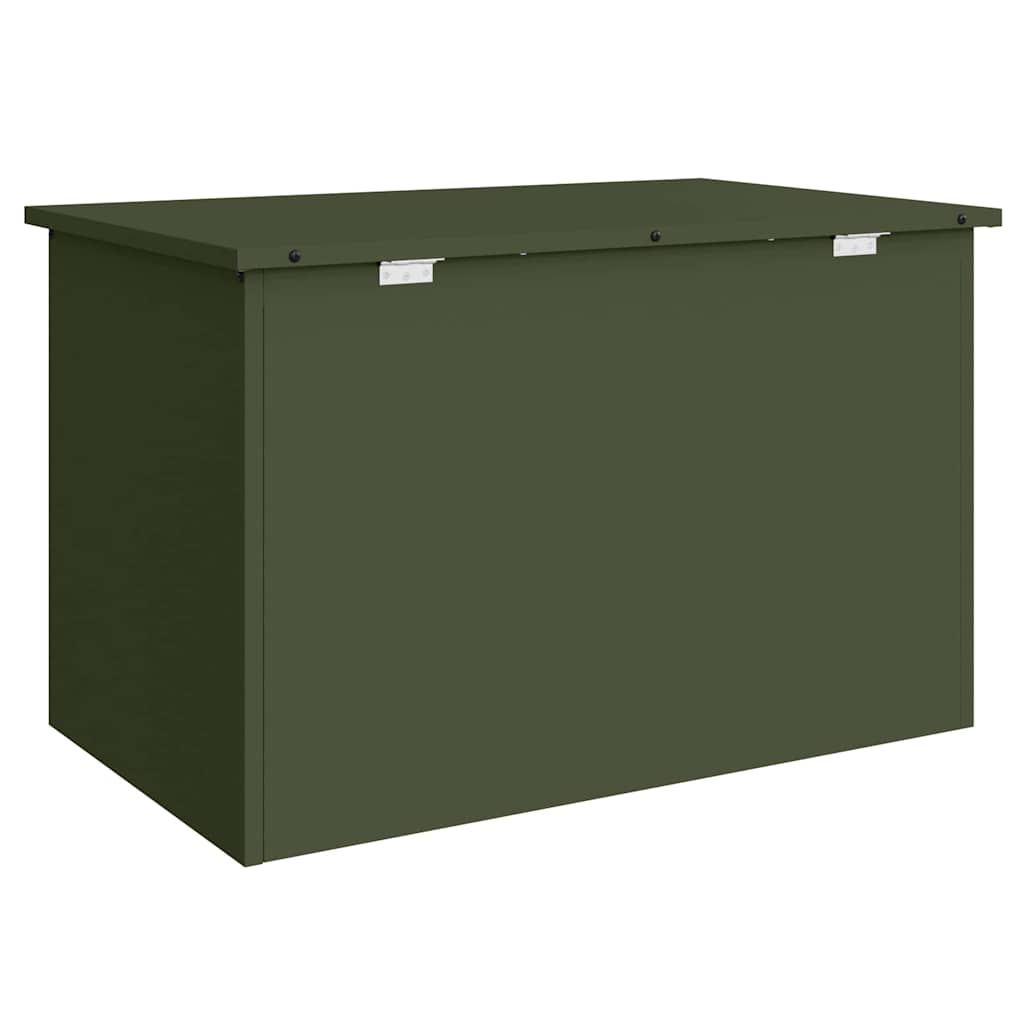 Lauko saugojimo dėžė Alyvuogių žalia 80 x 50,5 x 50 cm Plienas