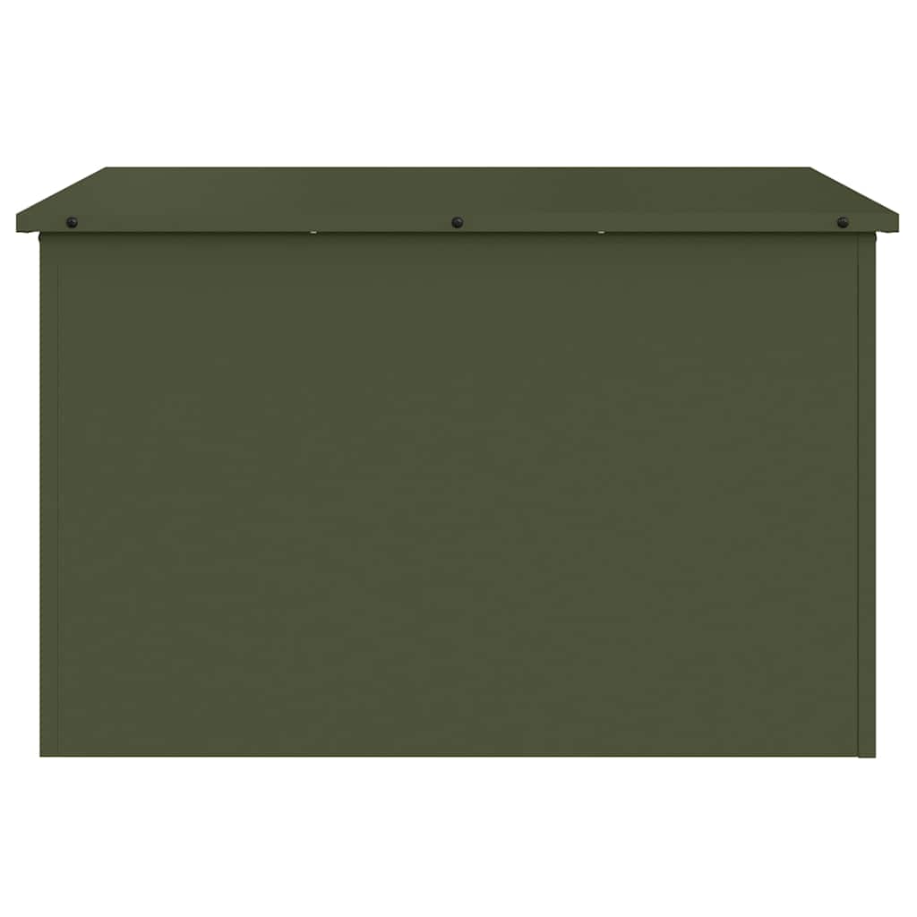Lauko saugojimo dėžė Alyvuogių žalia 80 x 50,5 x 50 cm Plienas