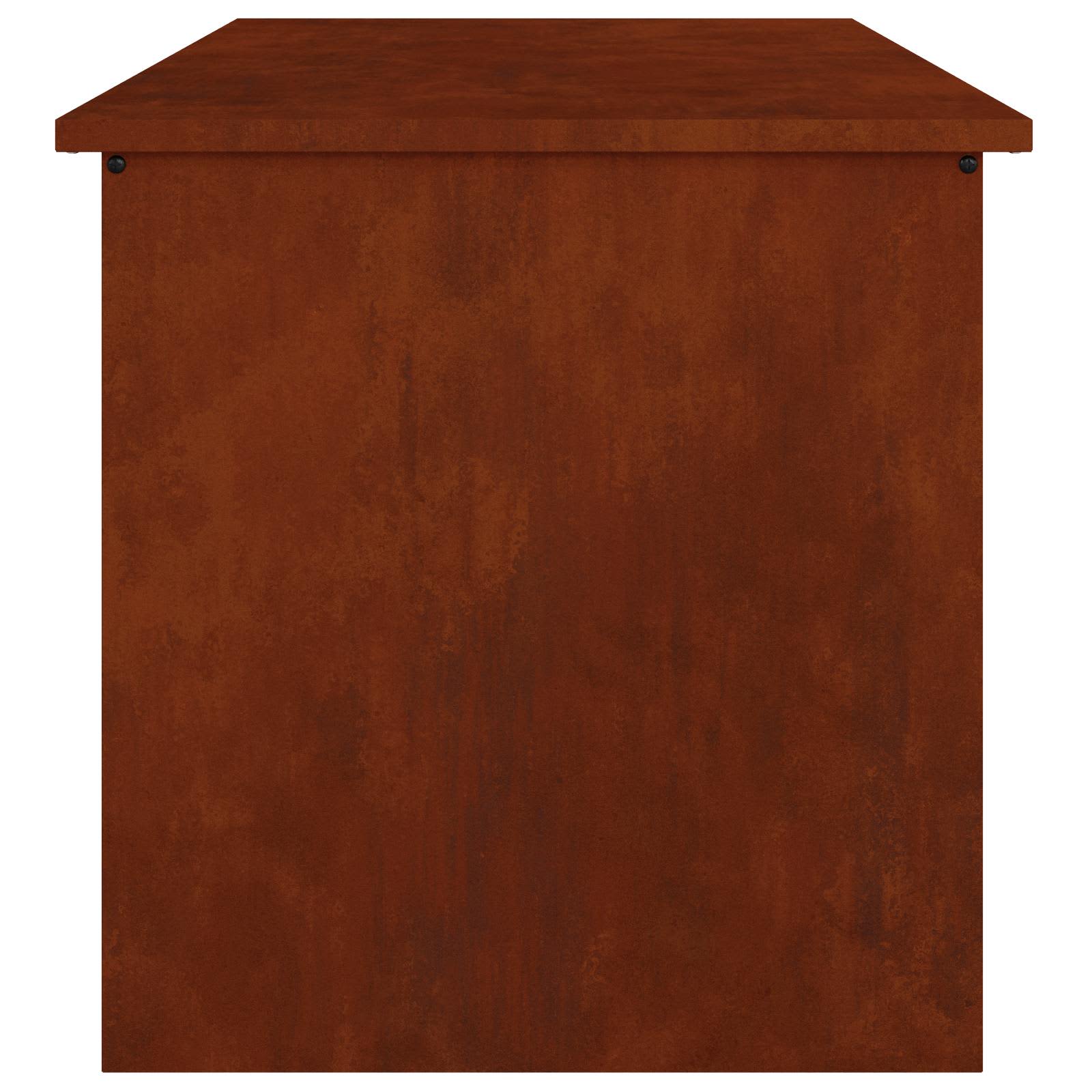 Lauko saugojimo dėžė Rūdijanti 80 x 50,5 x 50 cm Plienas