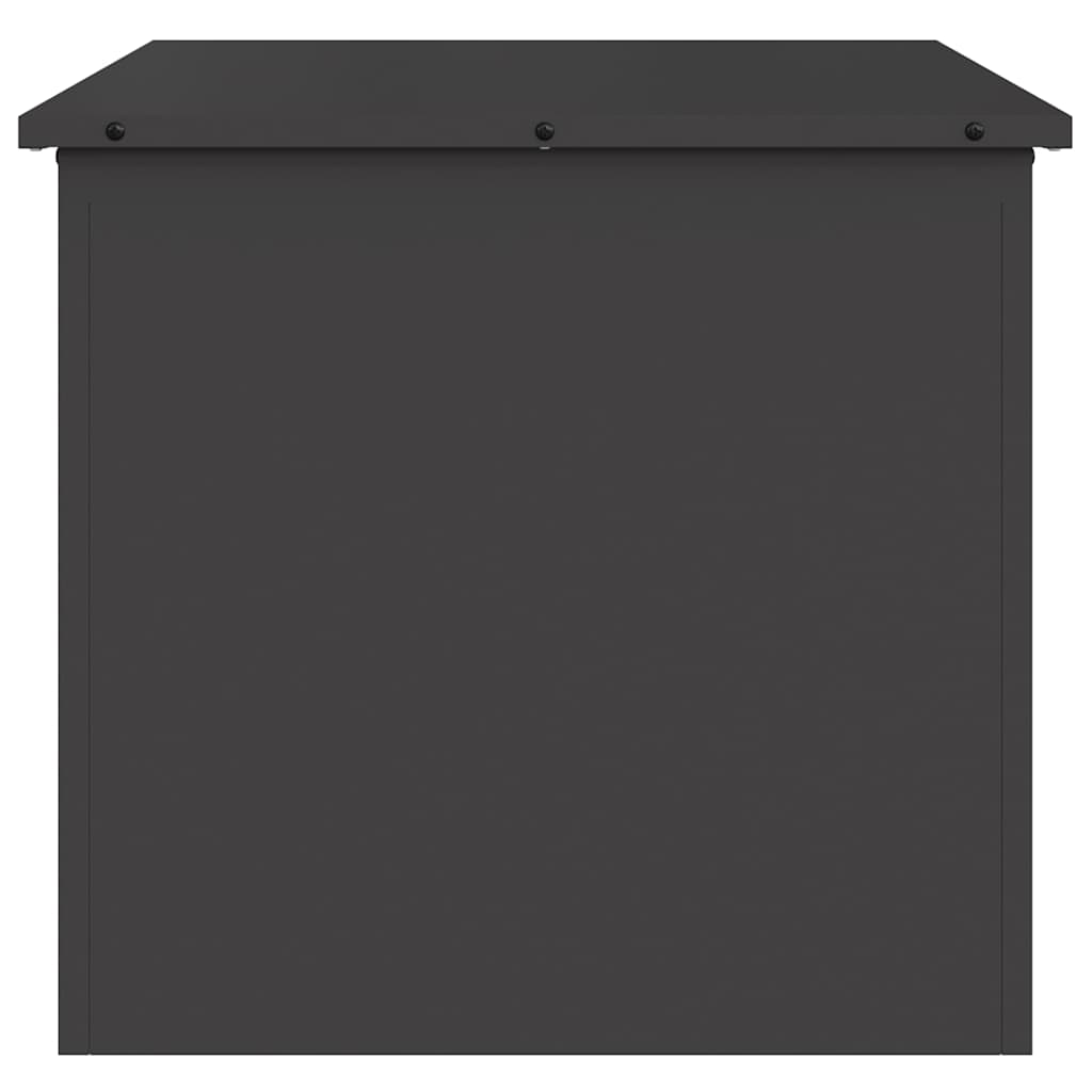Lauko saugojimo dėžė Juoda 55 x 50,5 x 50 cm Plienas