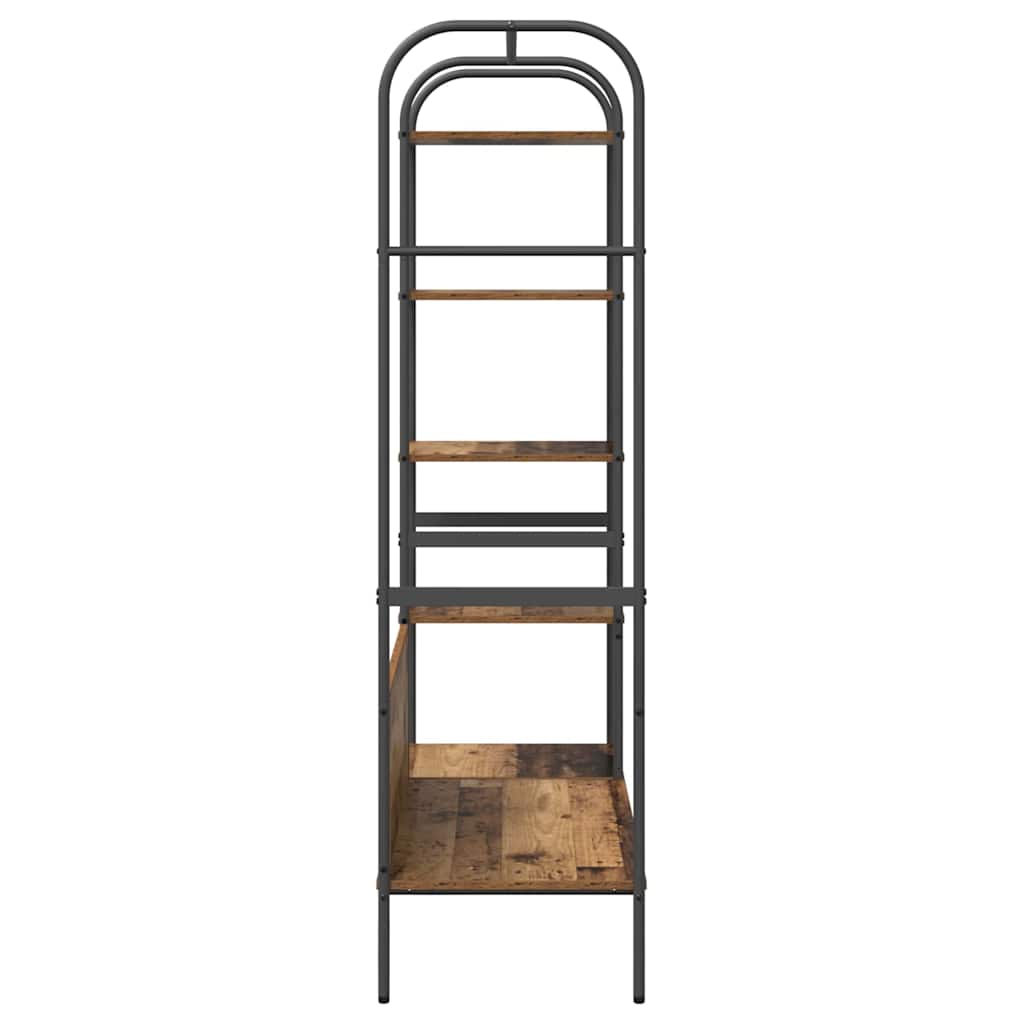 Clothes Rack Brown 120 x 44 x 160 cm Engineered Wood
