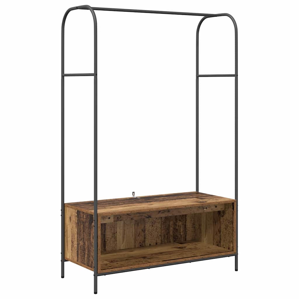 Apģērbu statīvs Brūns 100 x 44 x 160 cm Apstrādāta koksne