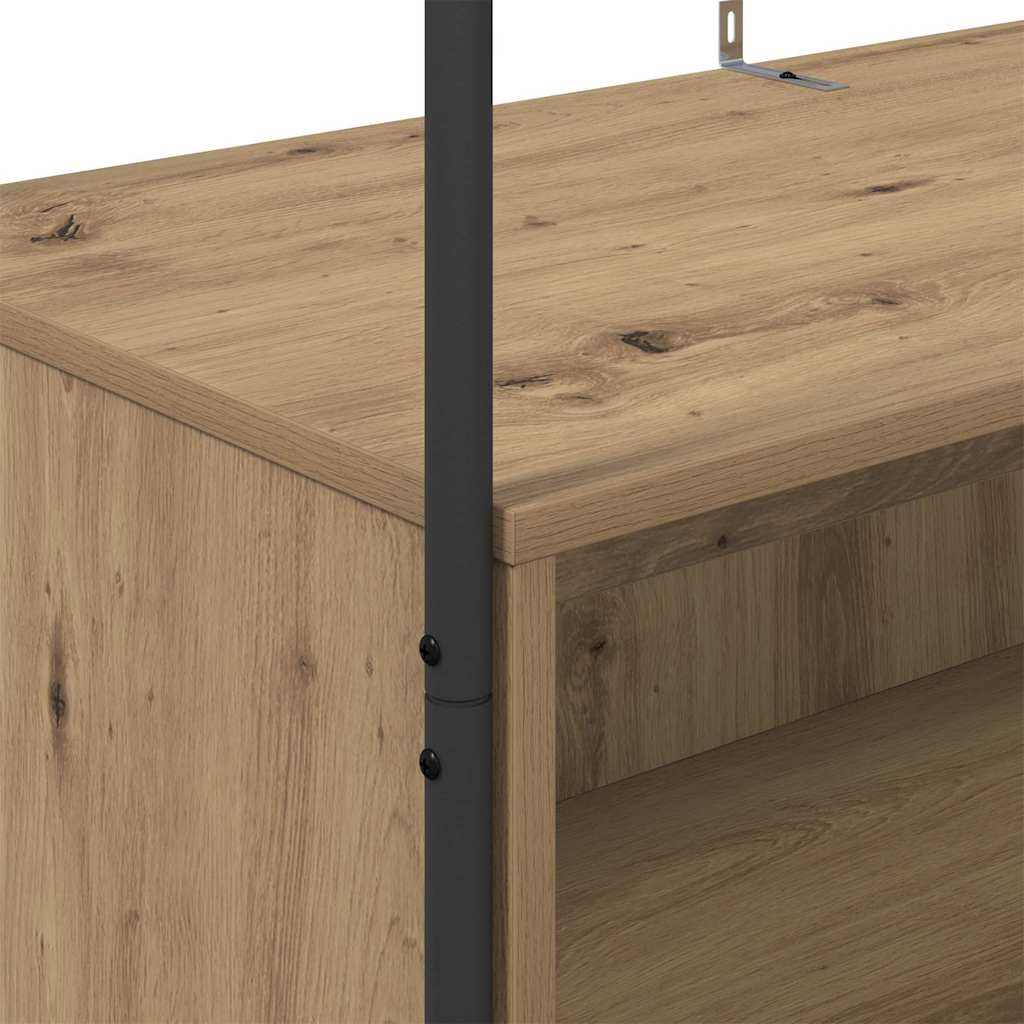 Clothes Rack Brown 100 x 44 x 160 cm Engineered Wood