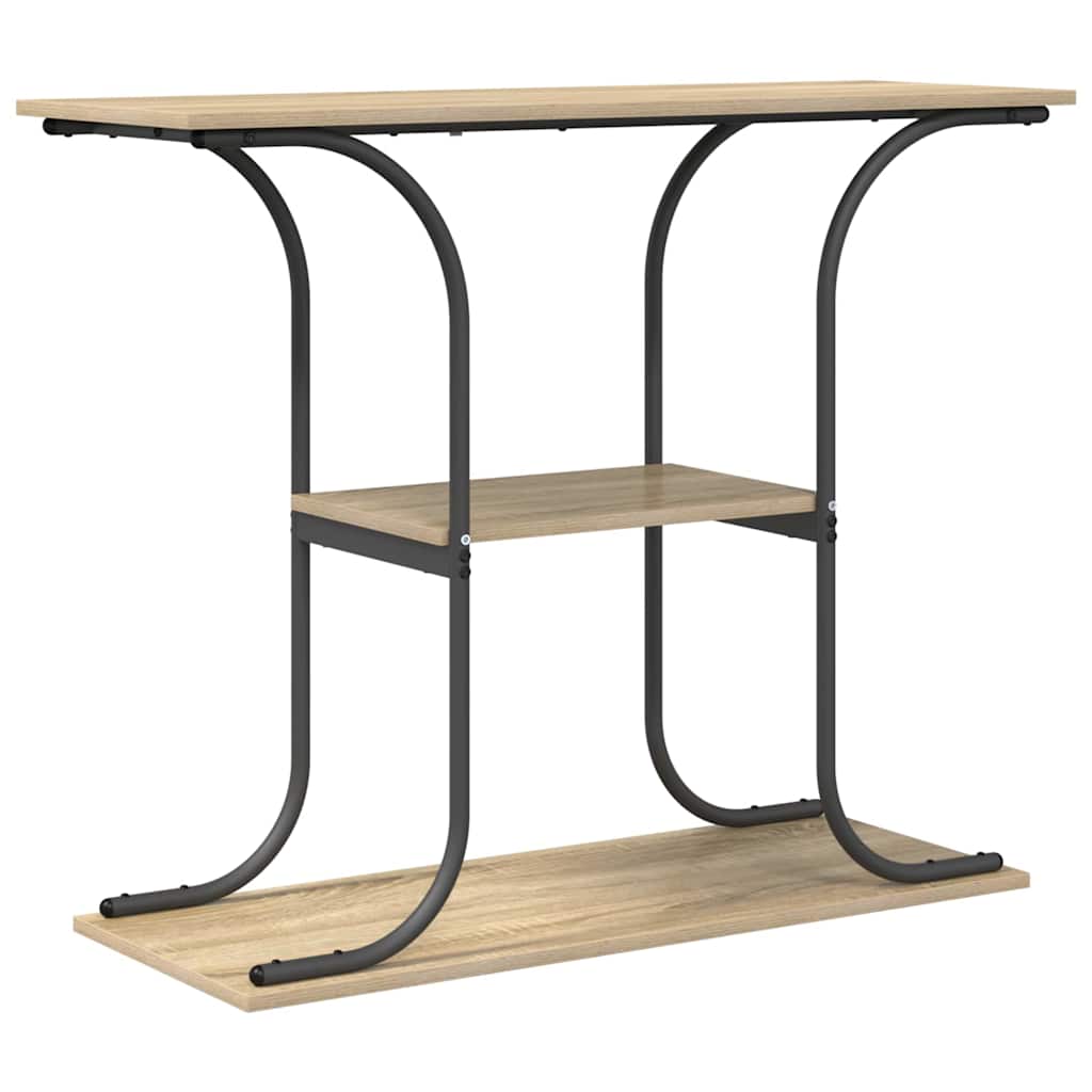 Konsoles galds ar plauktu Ozols Sonoma 101 x 35 x 80.5 cm