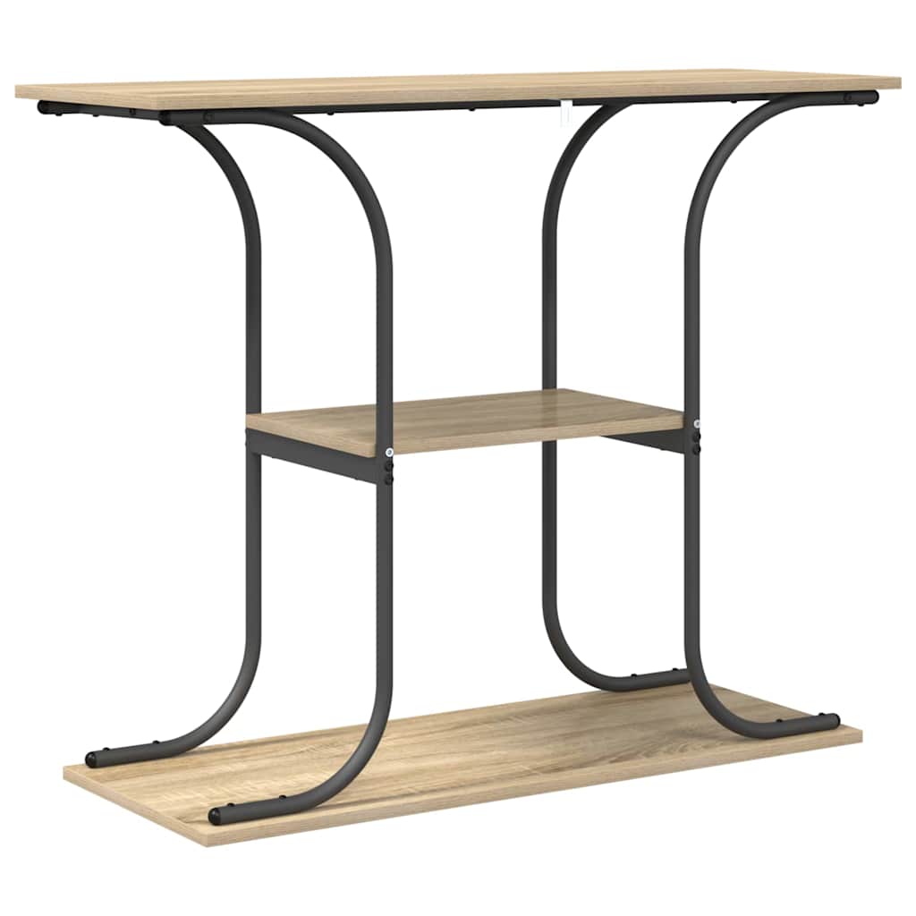 Konsoles galds ar plauktu Ozols Sonoma 101 x 35 x 80.5 cm
