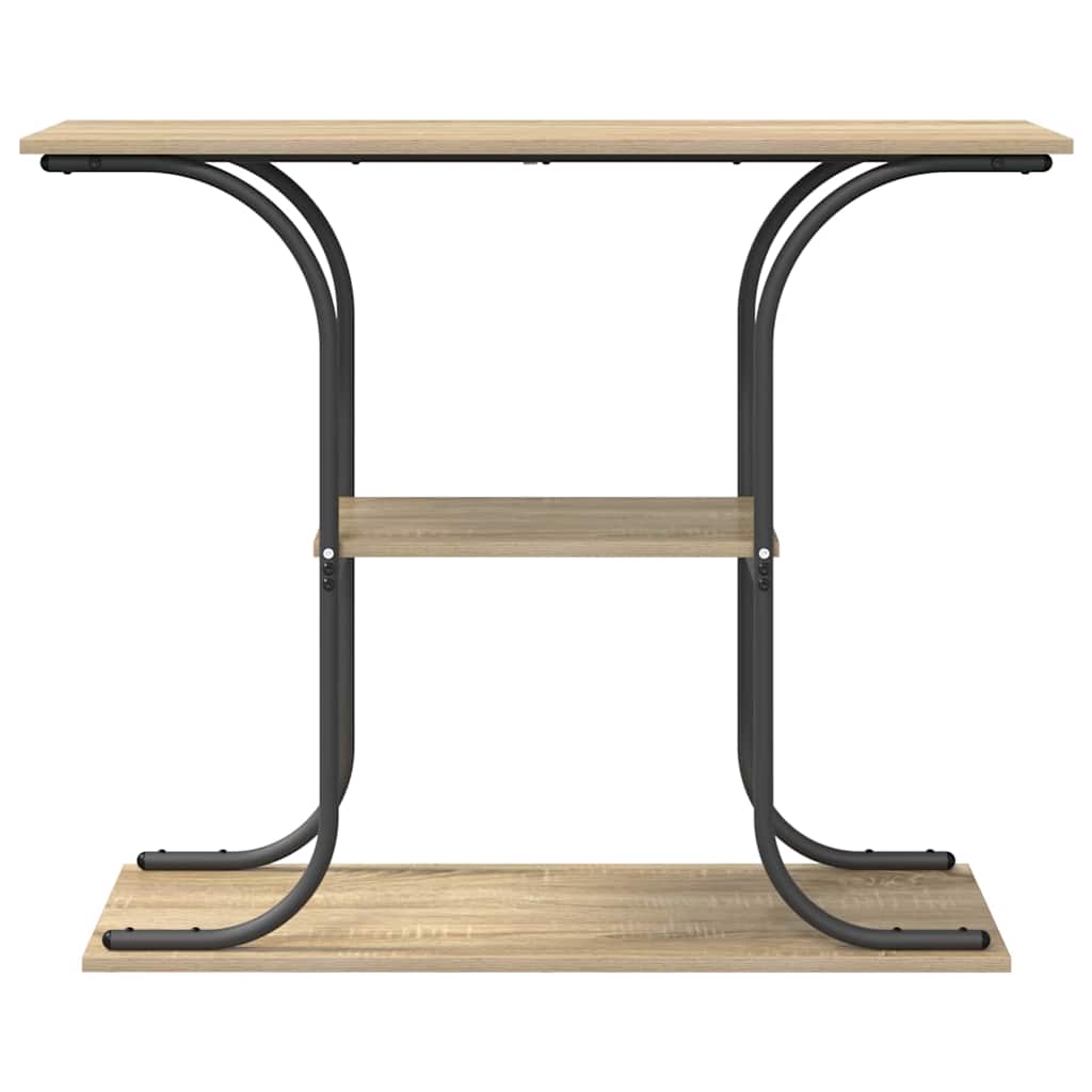 Konsoles galds ar plauktu Ozols Sonoma 101 x 35 x 80.5 cm