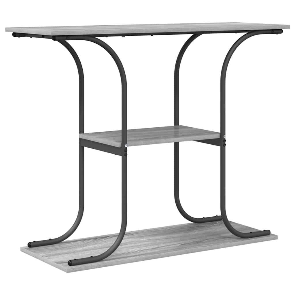 Console table Grey sonoma oak 101 x 35 x 80.5 cm