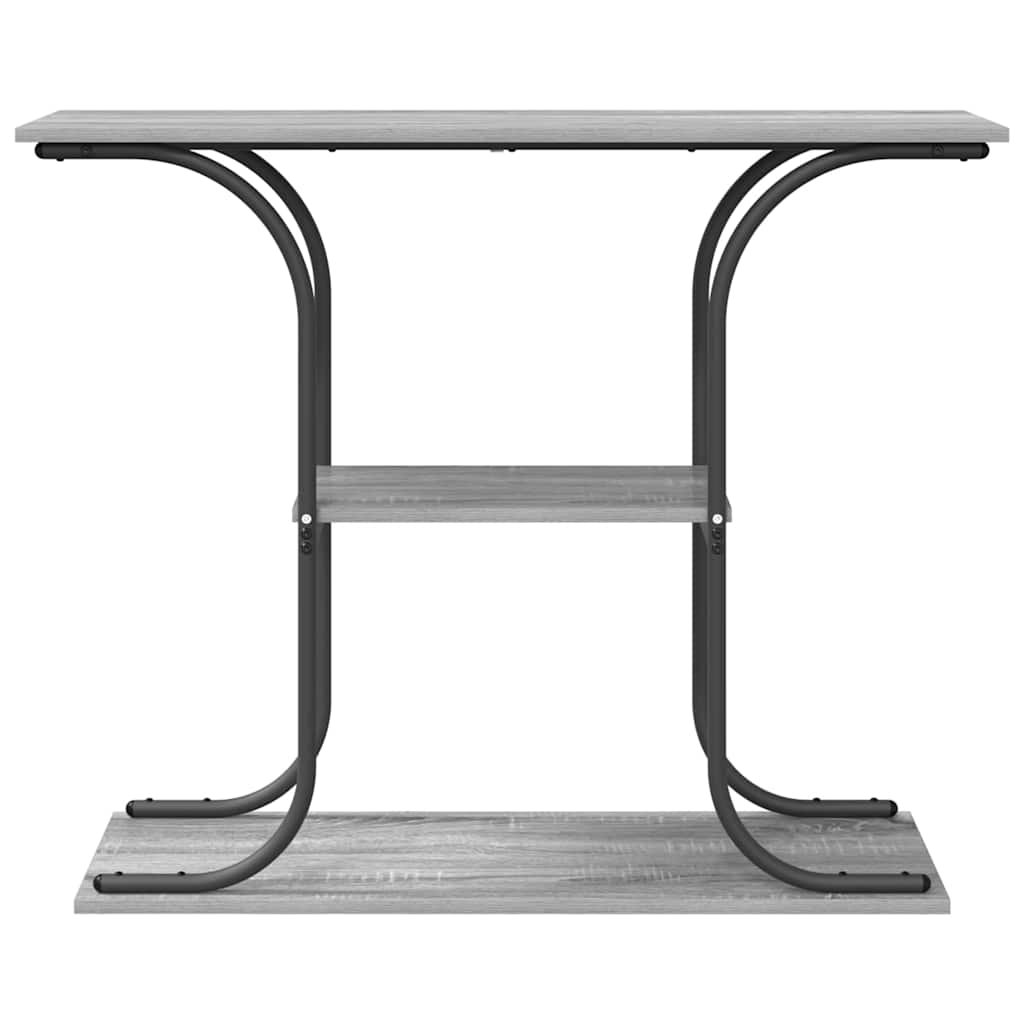 Console table Grey sonoma oak 101 x 35 x 80.5 cm