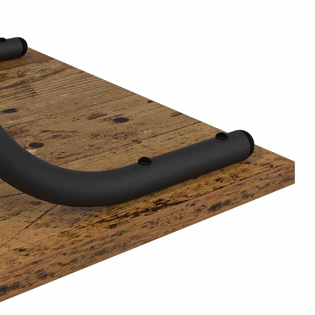 Konsoles galds ar plauktu, vecs koks, 101 x 35 x 80,5 cm