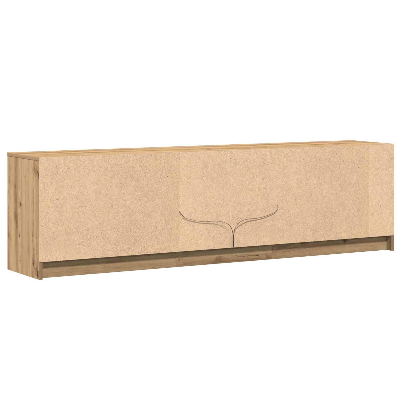 TV galdiņi 2 gab. Brūni 180 x 34 x 50 cm Inženierijas koksne