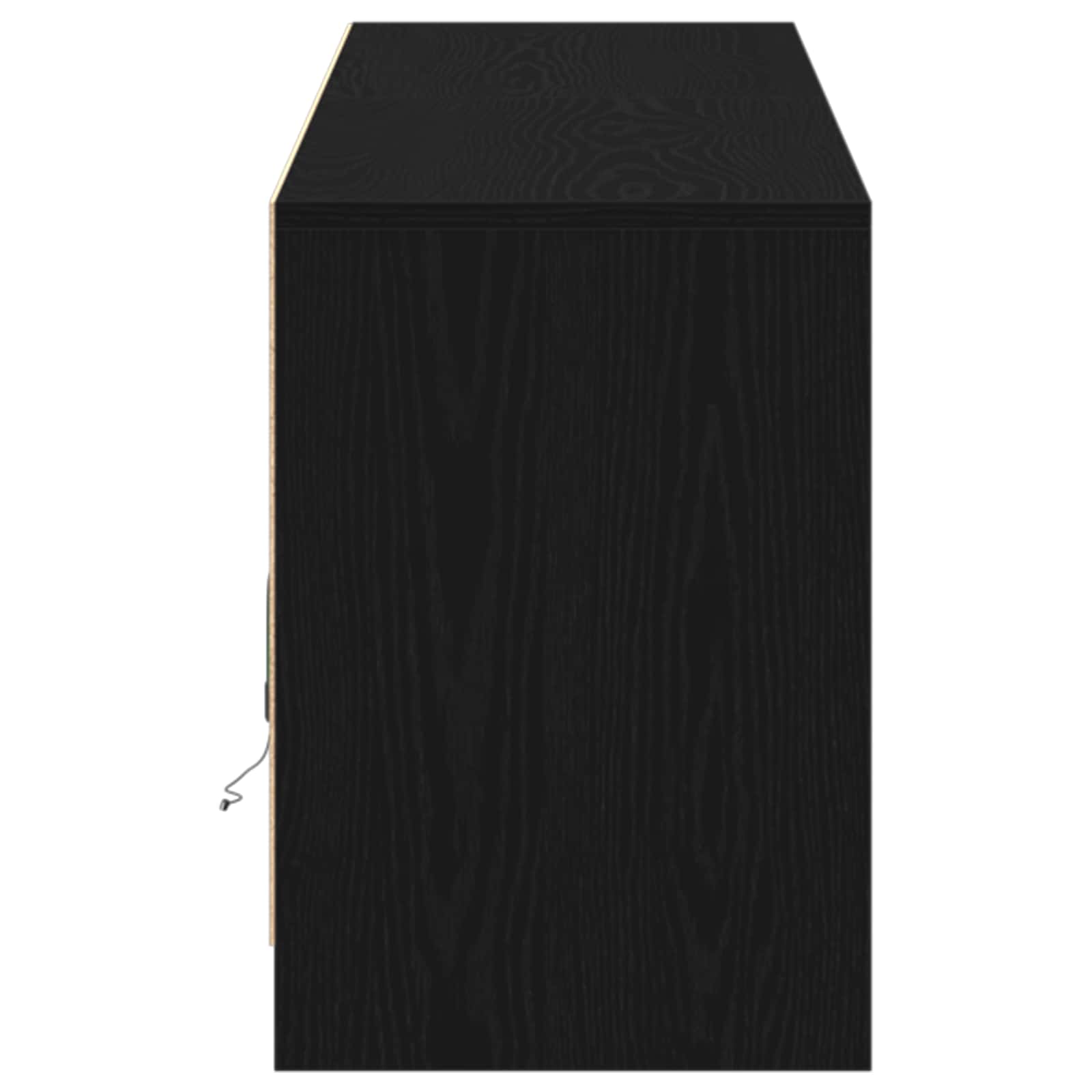 TV vienetai 2 pcs Juoda 180 x 34 x 50 cm Apdirbta mediena