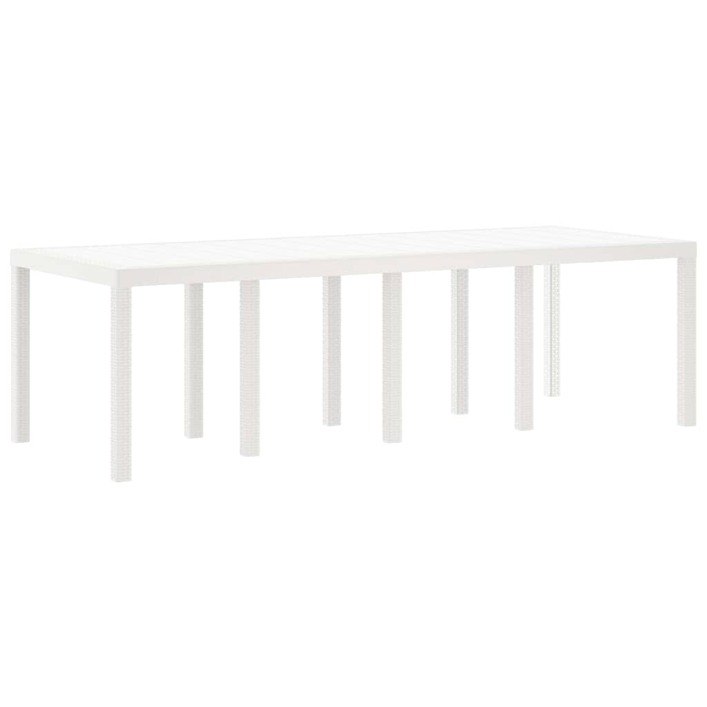 Sodo stalas Balta 250 x 100 x 73 cm poliratanas