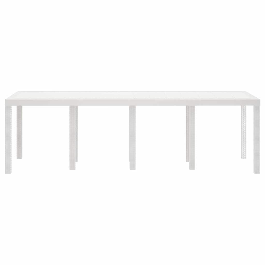 Sodo stalas Balta 250 x 100 x 73 cm poliratanas