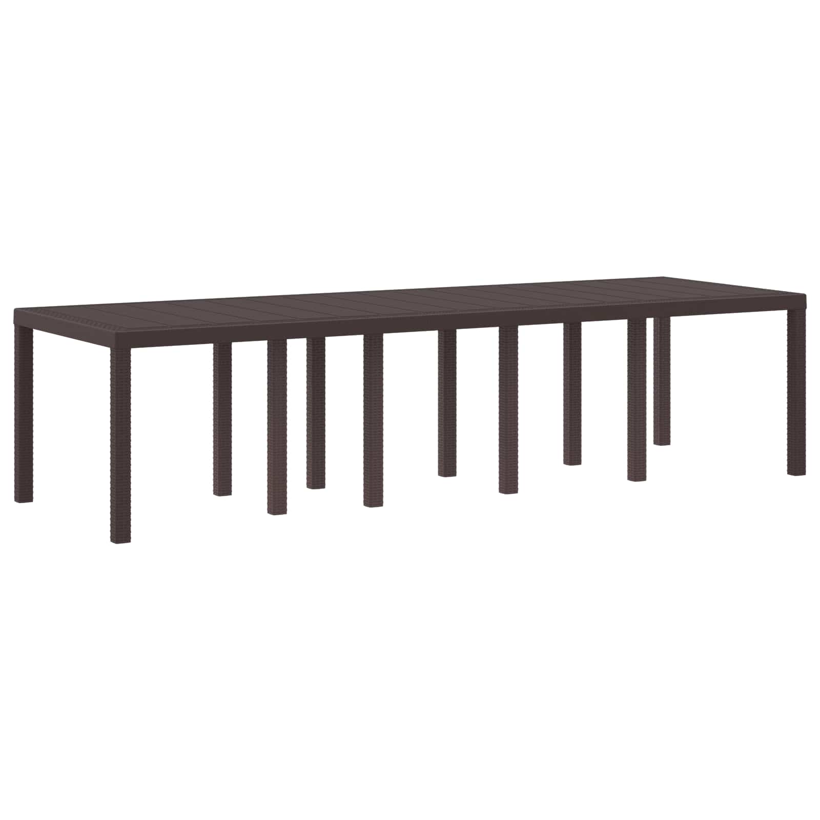 Sodo stalas Ruda 300 x 100 x 73 cm poliratanas