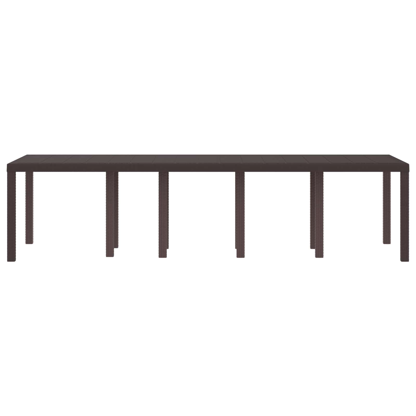 Sodo stalas Ruda 300 x 100 x 73 cm poliratanas