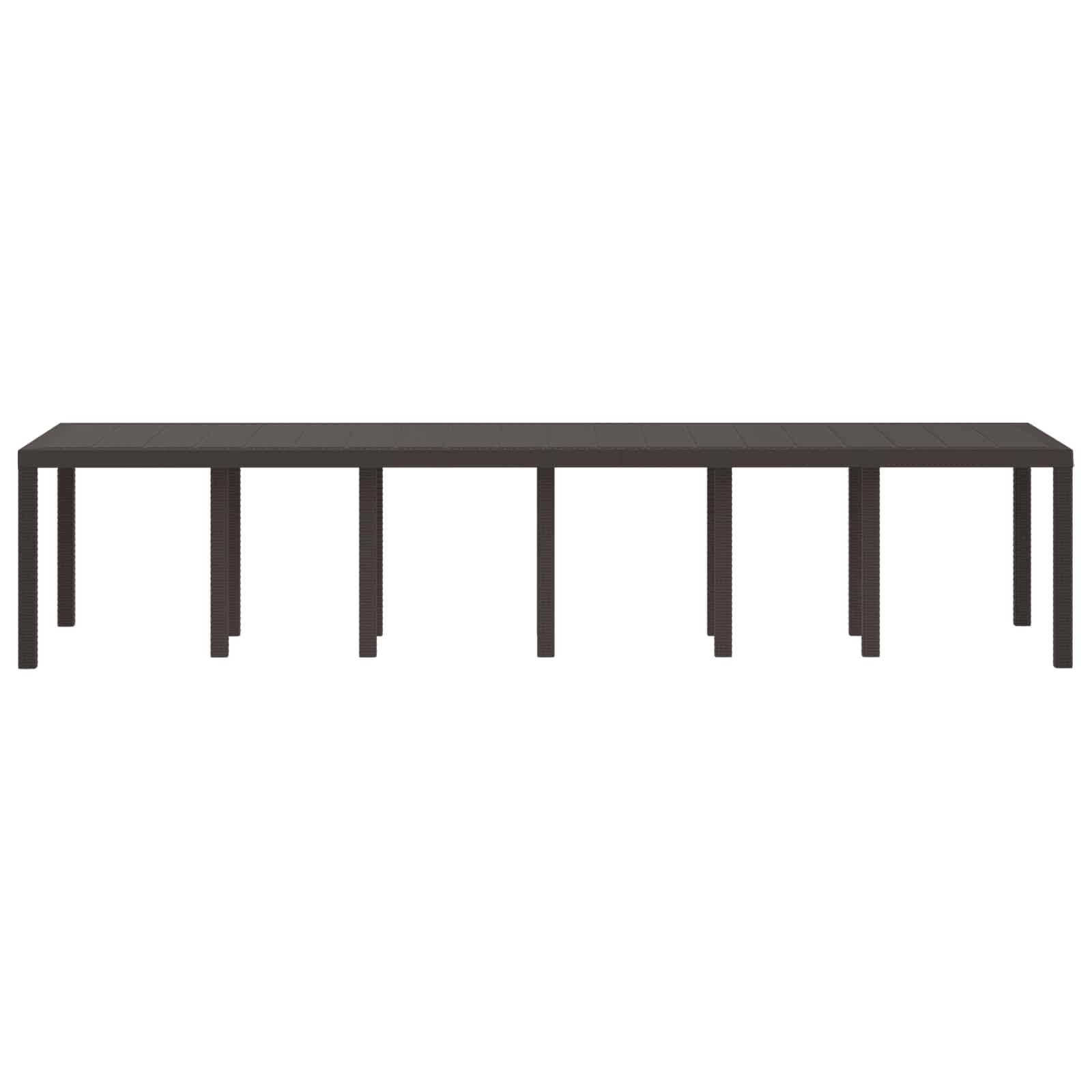 Sodo stalas Ruda 350 x 100 x 73 cm poliratanas
