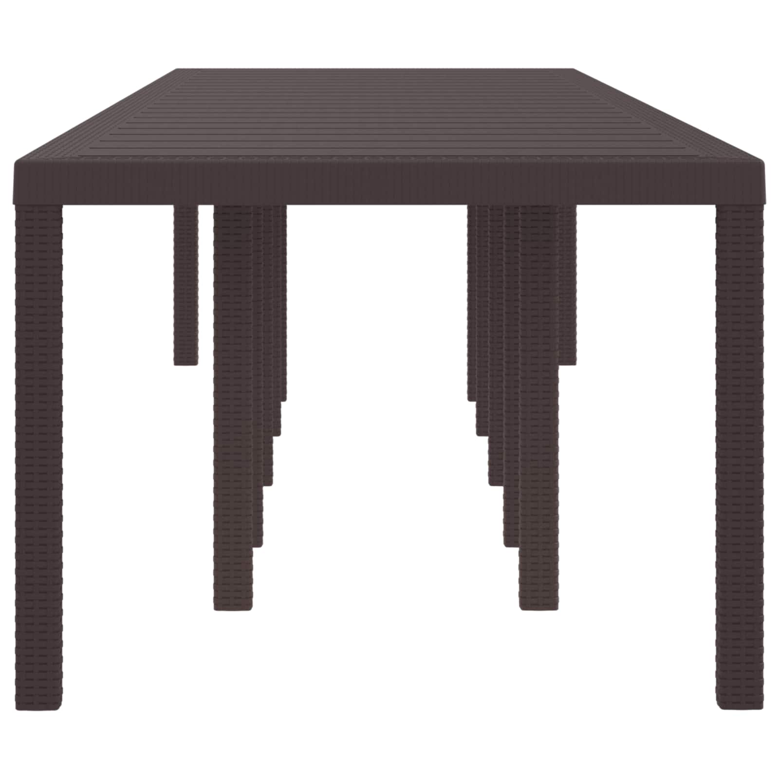 Sodo stalas Ruda 350 x 100 x 73 cm poliratanas