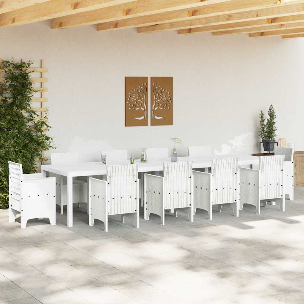 Sodo stalas Balta 350 x 100 x 73 cm poliratanas