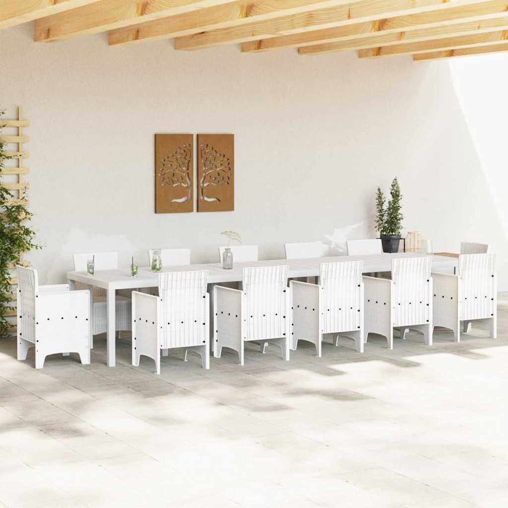 Sodo stalas Balta 400 x 100 x 73 cm poliratanas