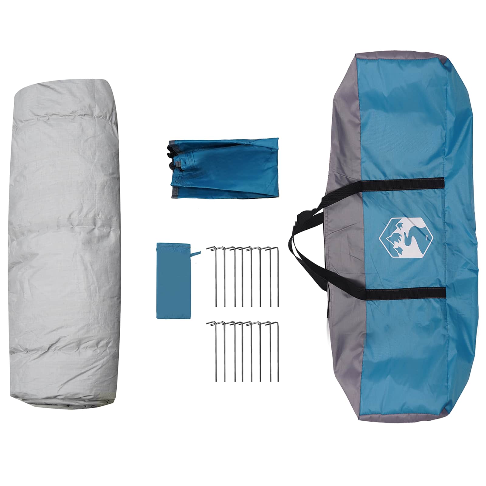 Pop-up Tent Blue 280 x 280 x 160 cm Steel