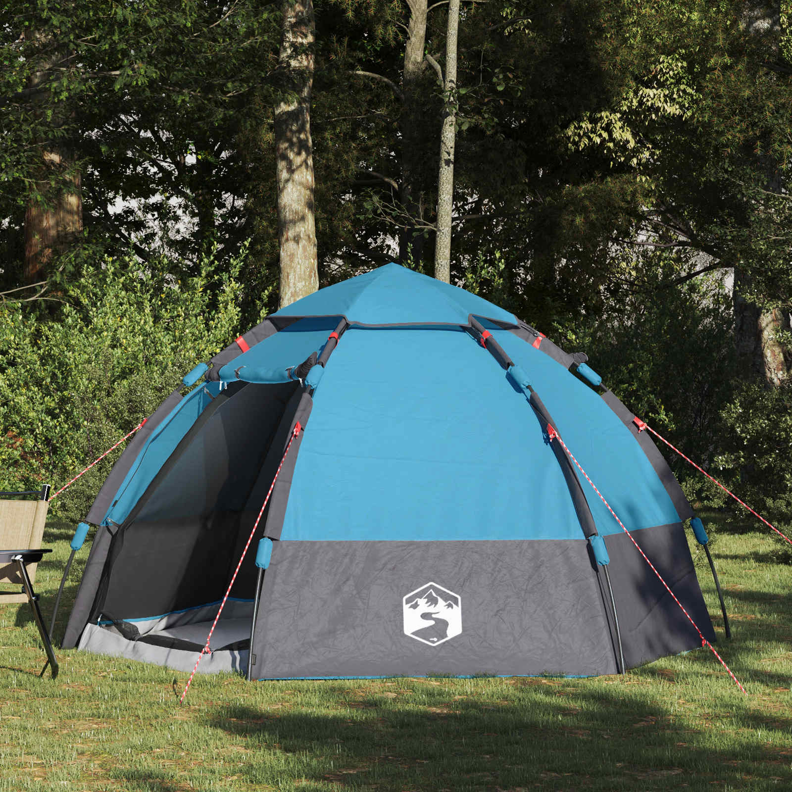 Pop-up Tent Blue 280 x 280 x 160 cm Steel