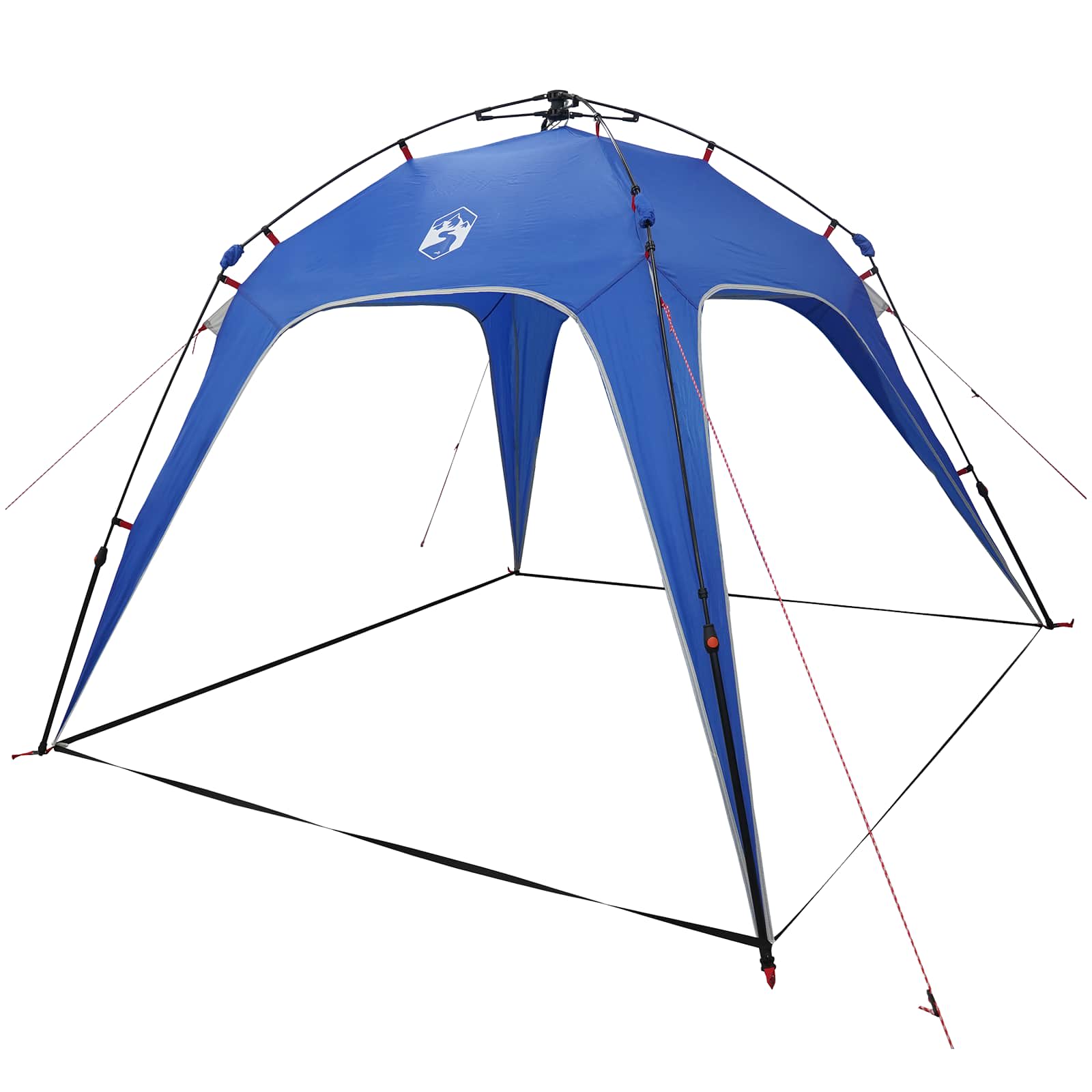 Instant Tent Azure Blue 260 x 260 x 185 cm Steel