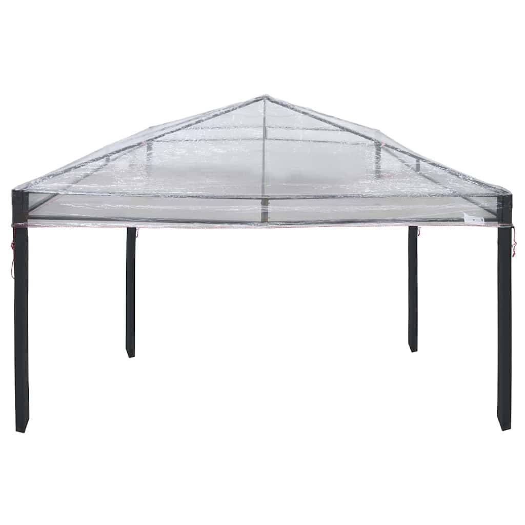 Paviliono dangos keitimas Skaidrus 300 x 300 x 26 cm PVC