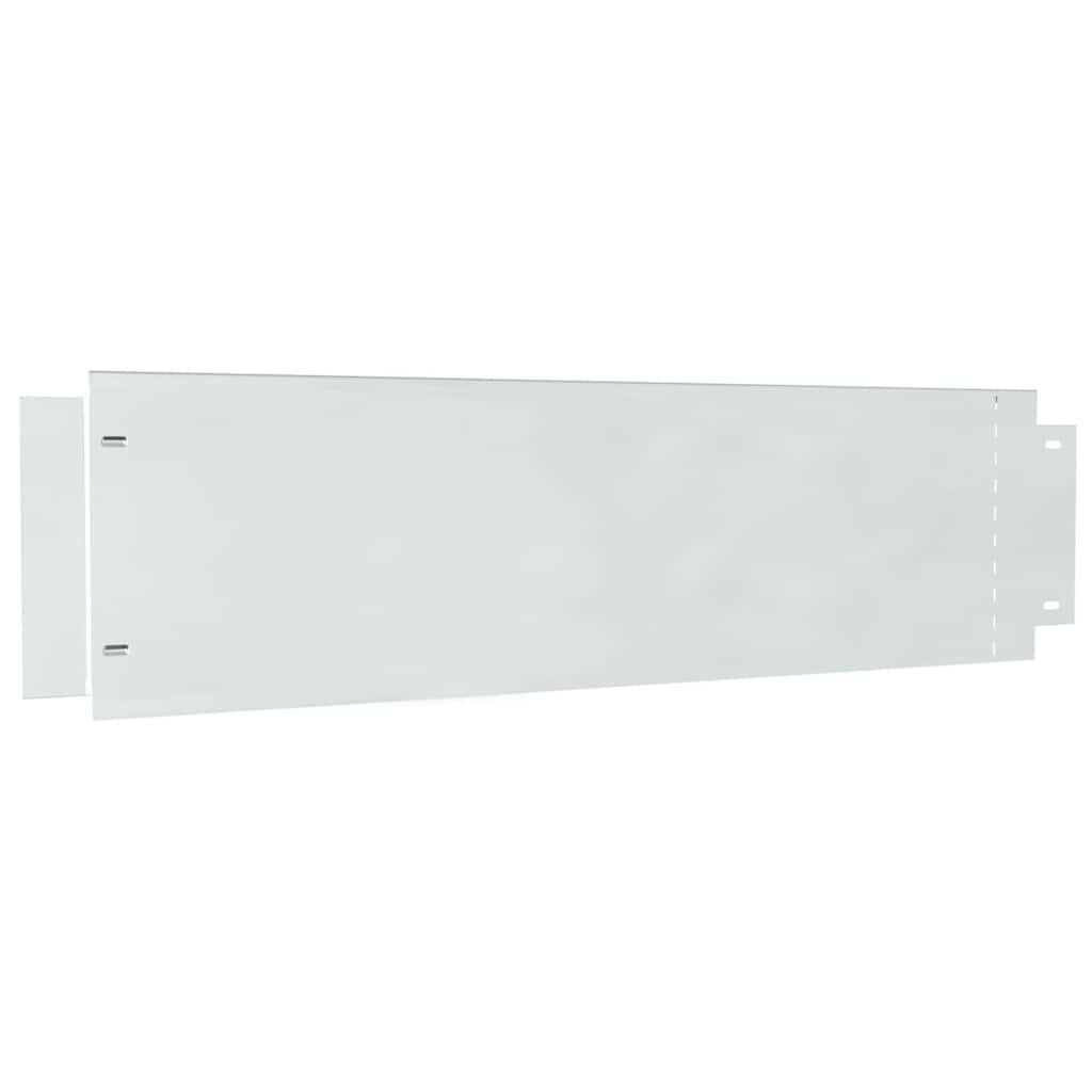 Zāliena apmales 5 gab Sudraba 100 x 25 x 0,07 cm