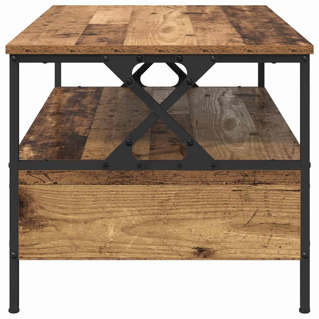 Coffee table Old Wood 100 x 51 x 45 cm Engineered wood