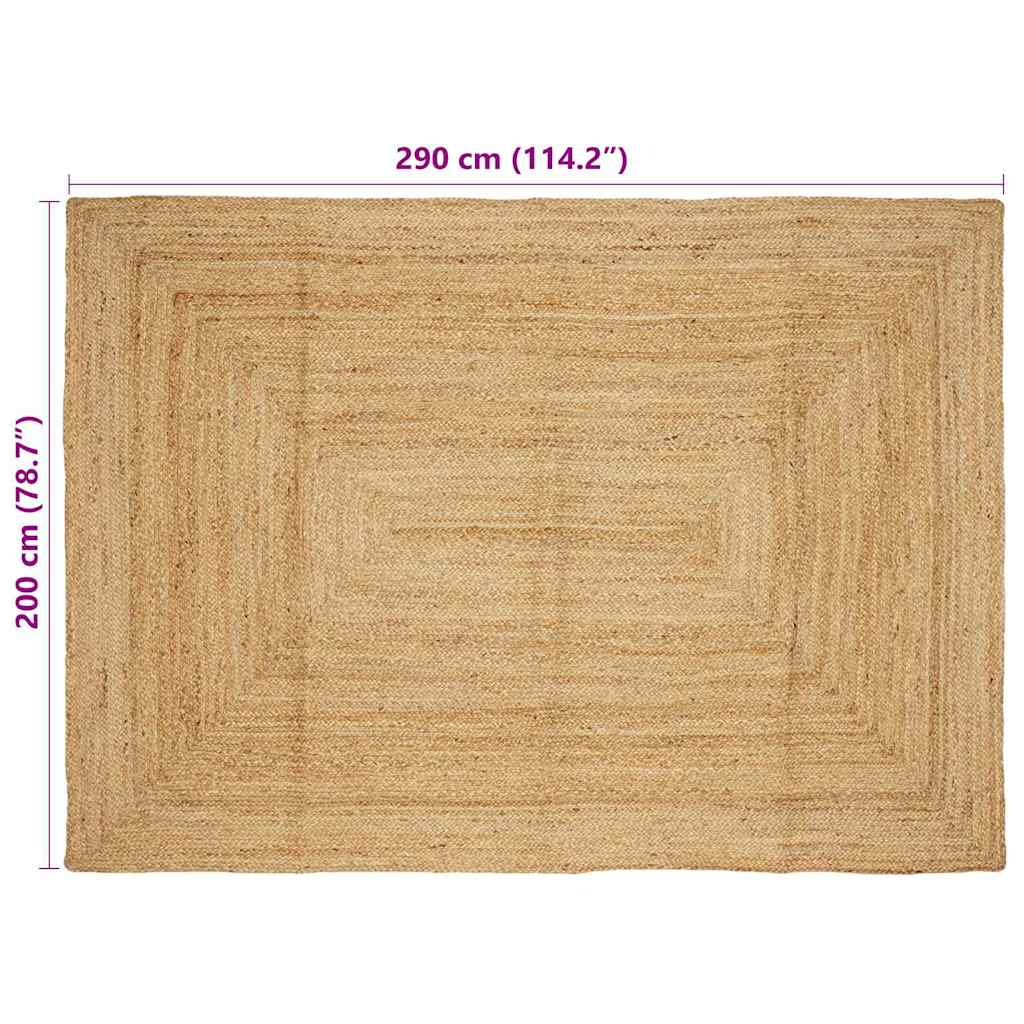 Paklājs Bēšs 200 x 290 cm Džuts