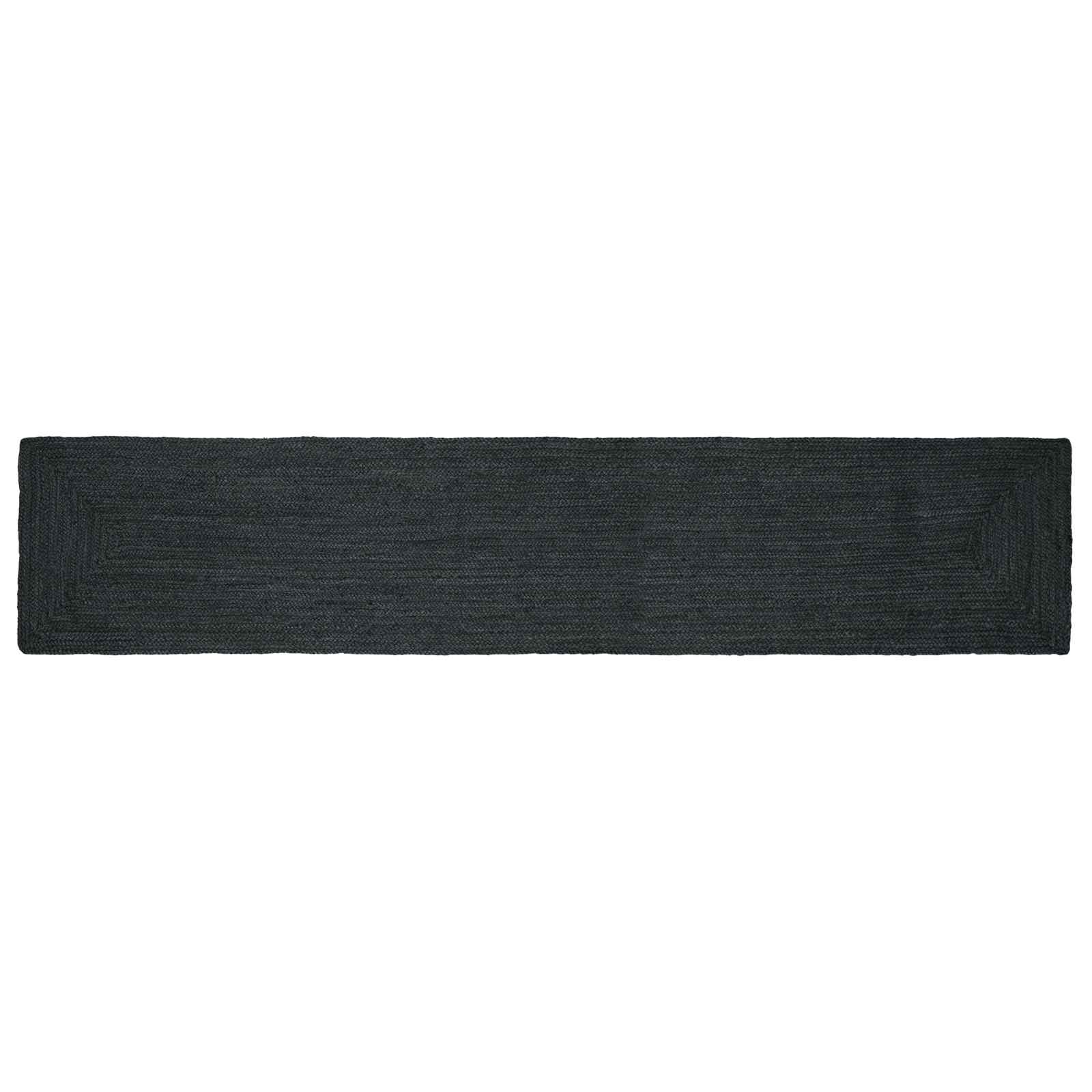 Zoninės kiliminės dangos Tamsiai pilka 60 x 400 cm Džiutas