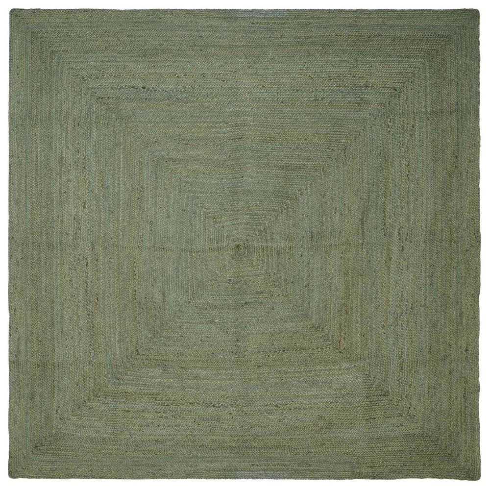 Zoninės kiliminės dangos Alyvuogių žalia 200 x 200 cm Džiutas