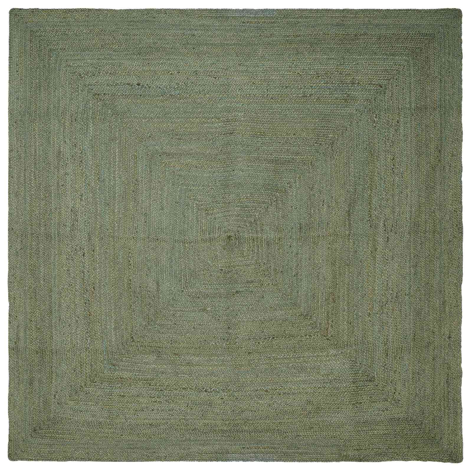 Zoninės kiliminės dangos Alyvuogių žalia 300 x 300 cm Džiutas