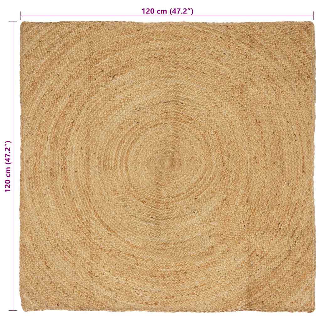 Zoninės kiliminės dangos Natūrali 120 x 120 cm Džiutas