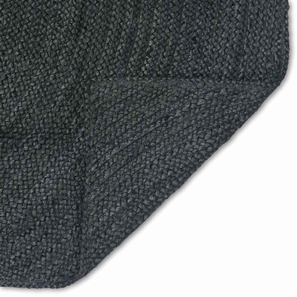 Zonālais paklājs Tumši pelēks 60 x 250 cm Džuta