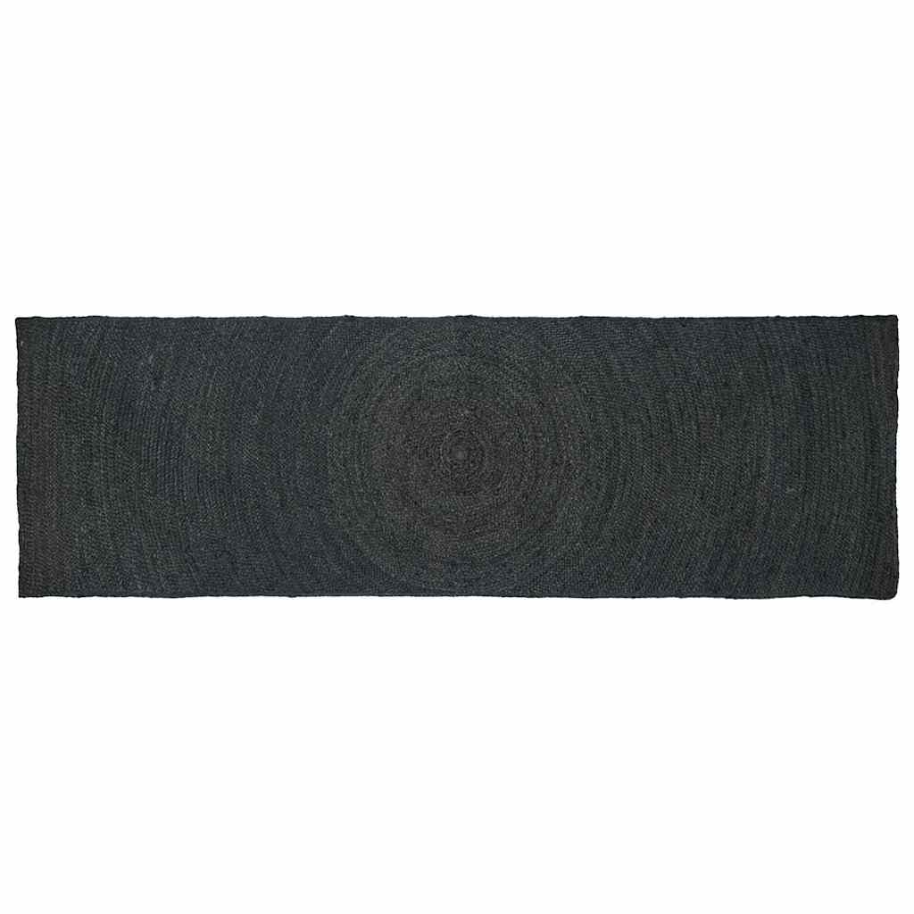 Zoninės kiliminės dangos Tamsiai pilka 80 x 200 cm Džiutas
