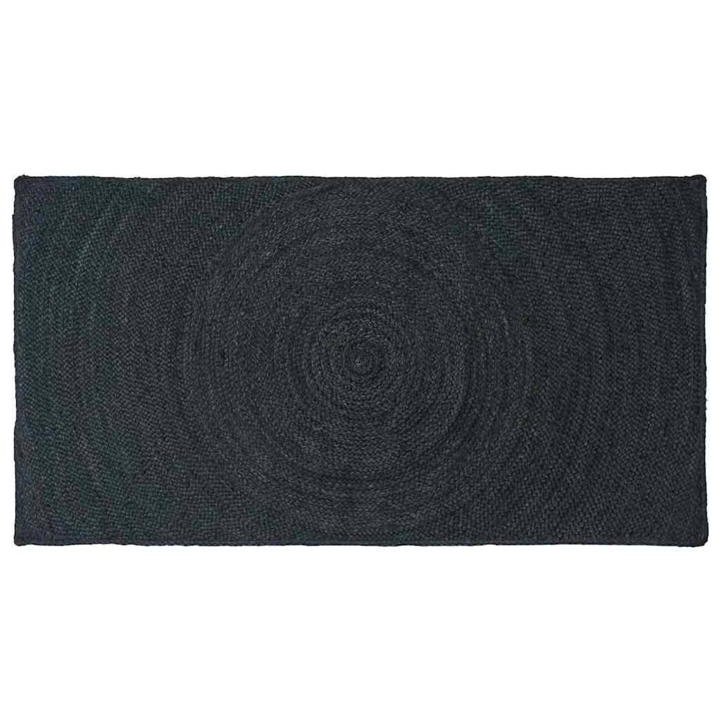 Zoninės kiliminės dangos Tamsiai pilka 100 x 200 cm Džiutas