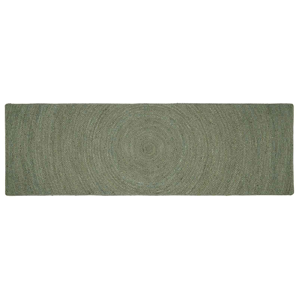 Zoninės kiliminės dangos Alyvuogių žalia 80 x 200 cm Džiutas