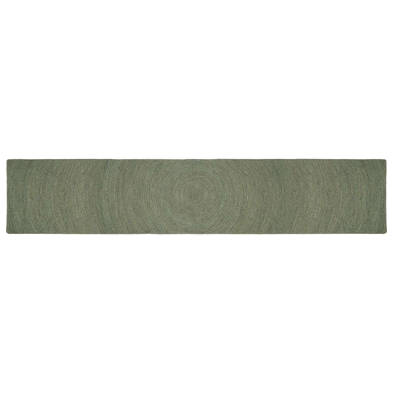 Zoninės kiliminės dangos Alyvuogių žalia 80 x 400 cm Džiutas