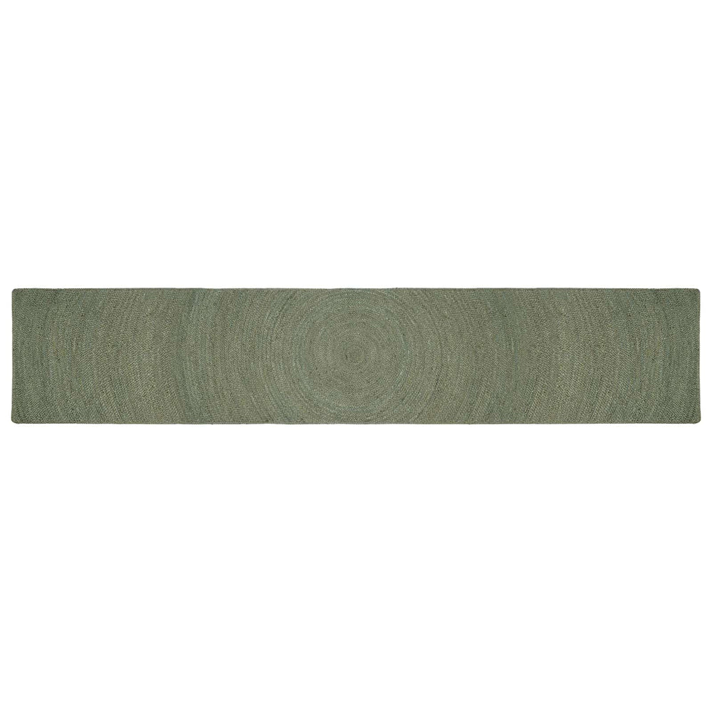 Zoninės kiliminės dangos Alyvuogių žalia 80 x 400 cm Džiutas
