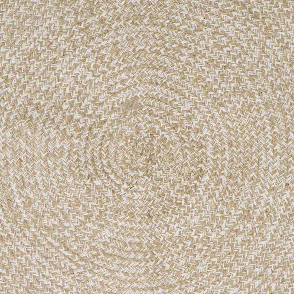 Zoninės kiliminės dangos Natūrali ir Balta 80 x 250 cm Džiutas